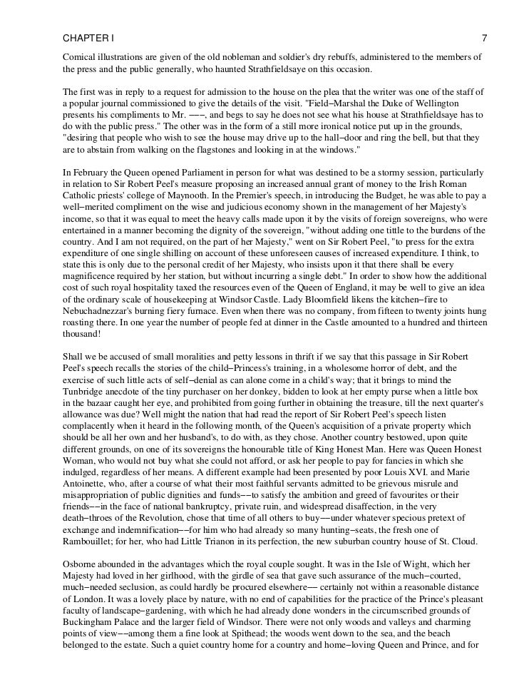 queen victoria thesis paper
